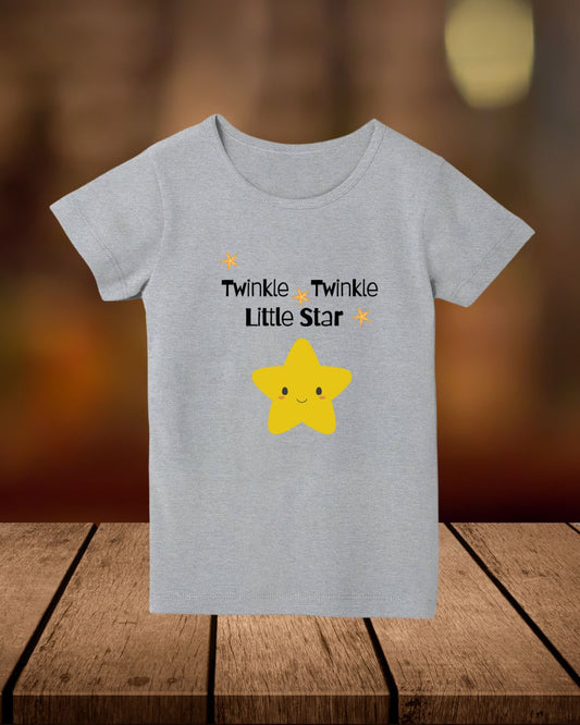 Twinkle Star - Crew Neck T-Shirt