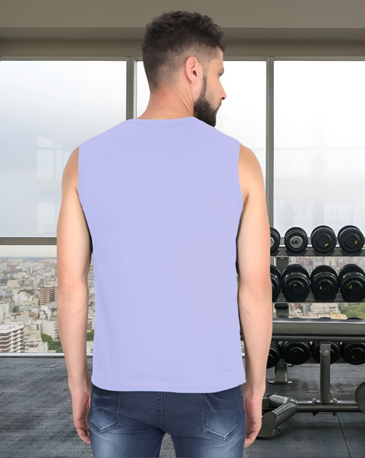 Lavender Sleeveless T-Shirt