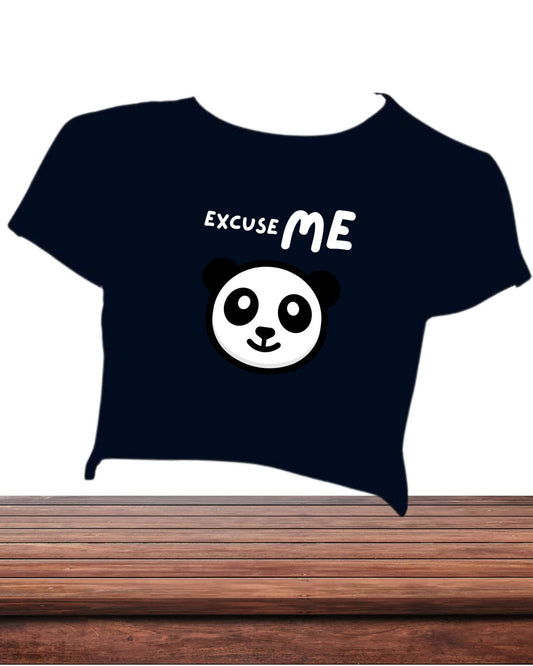 Excuse Me - Crop Top