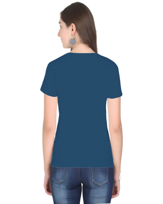 Plain Navy Blue Classic Crew T-Shirt