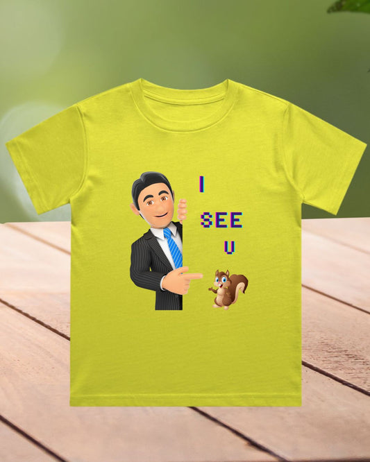 I See U - Crew Neck T-Shirt