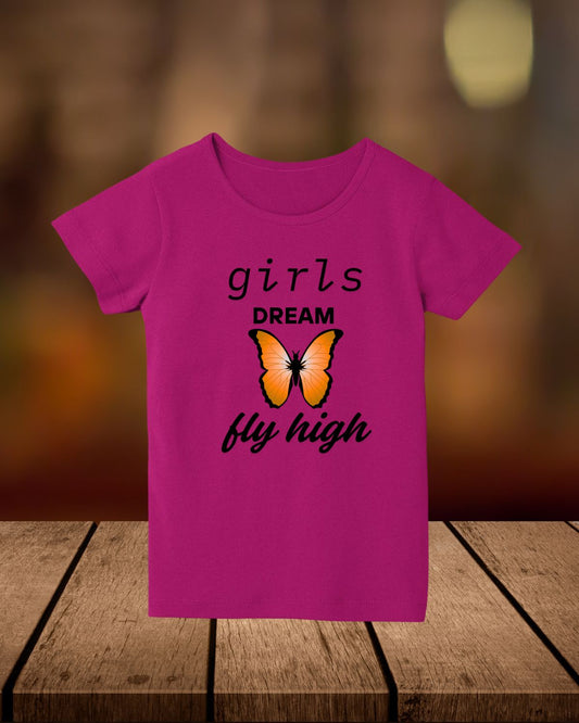 Fly High - Crew Neck T-Shirt