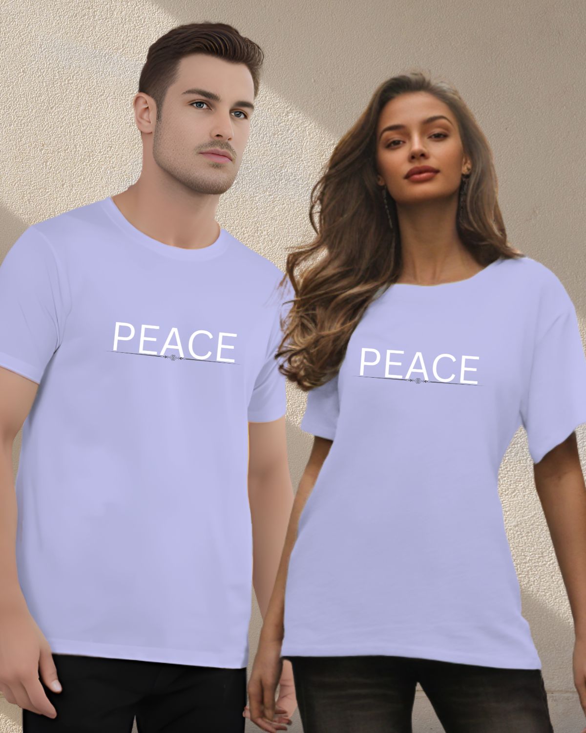 Peace - Unisex Cotton Stretch Spandex T-Shirt
