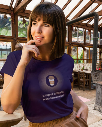 A cup of Coffee - Classic Crew T-Shirt