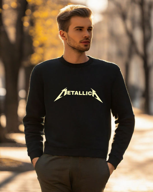 Vinyl Golden Print - Mens Unisex Sweatshirt