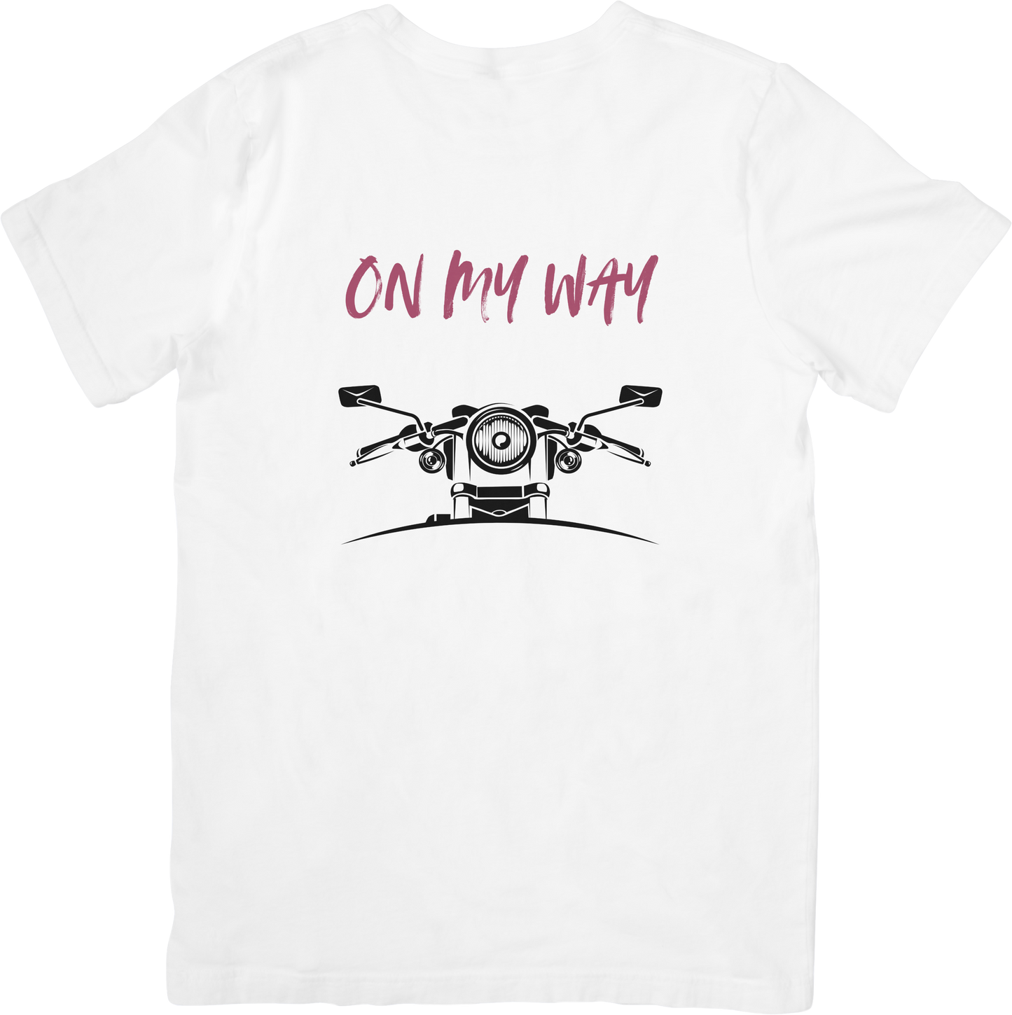 On my Way - White Unisex Classic Crew T-Shirt
