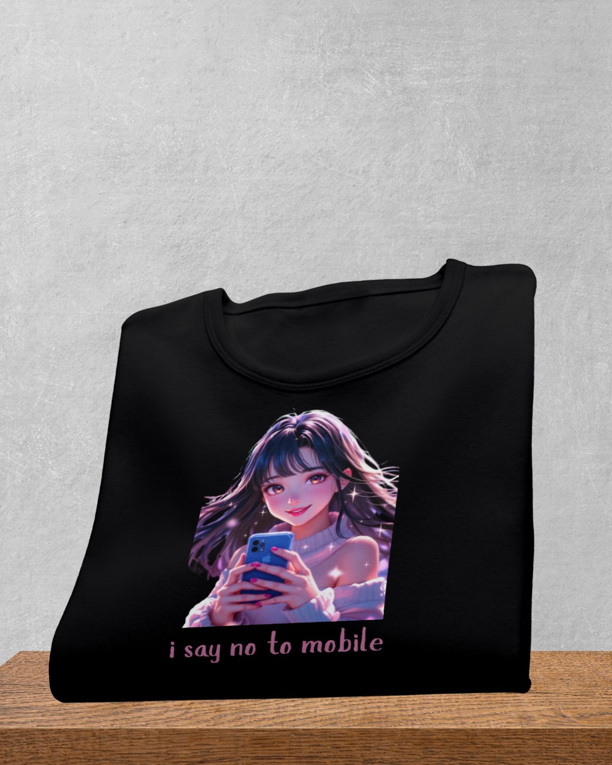 I say not to Mobile - Classic Crew T-Shirt