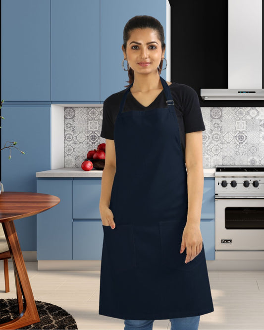 Plain Navy Blue - Apron
