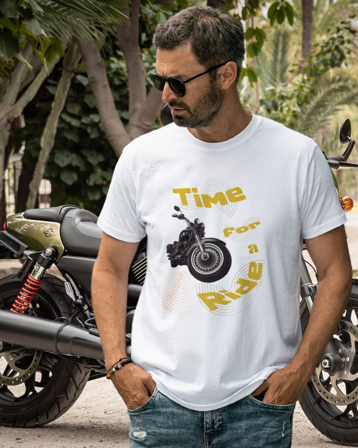 Time for a Ride - Unisex Classic Crew T-Shirt