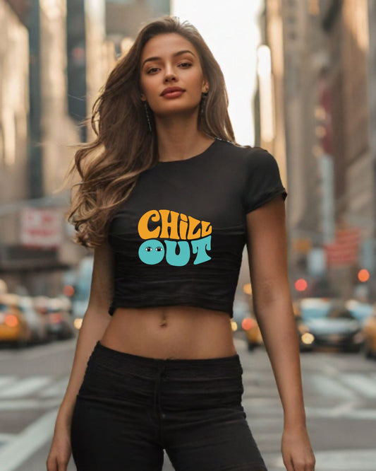 Chill out - Crop Top