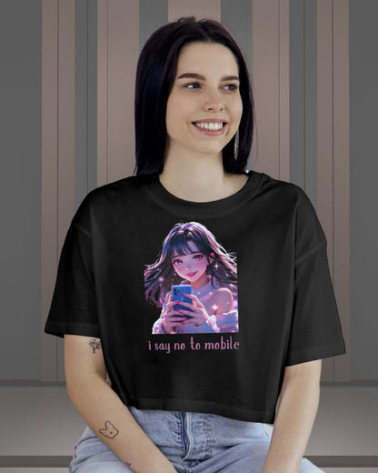 I say not to Mobile - Classic Crew T-Shirt