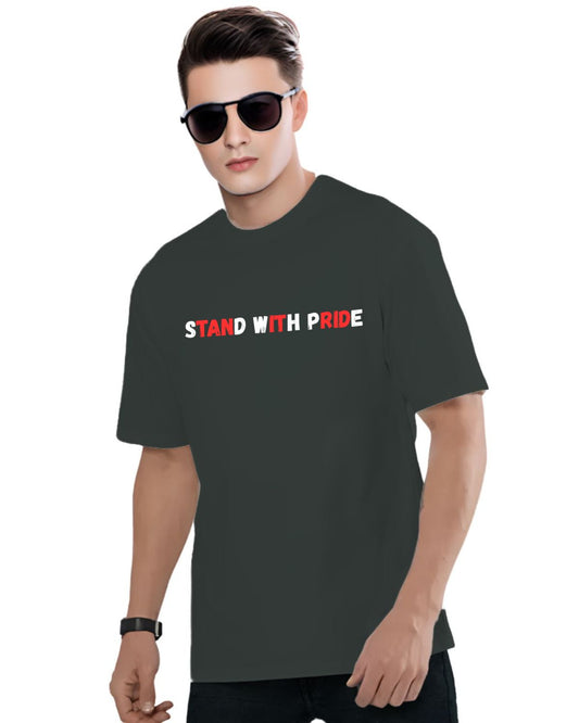 Stand with Pride - Unisex Oversized T-Shirt