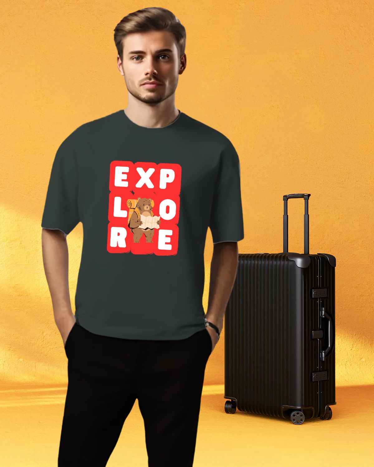 Explore - Unisex Oversized T-Shirt