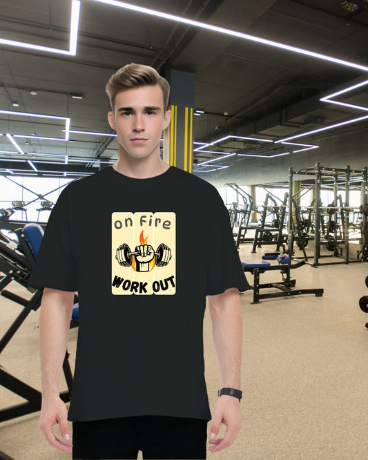 On Fire - Unisex Oversized T-Shirt