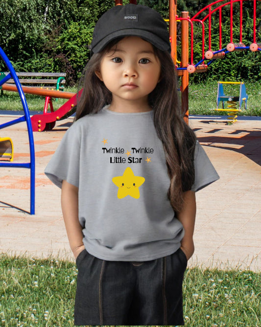 Twinkle Star - Crew Neck T-Shirt