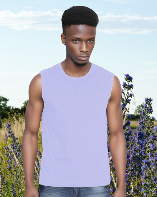 Lavender Sleeveless T-Shirt