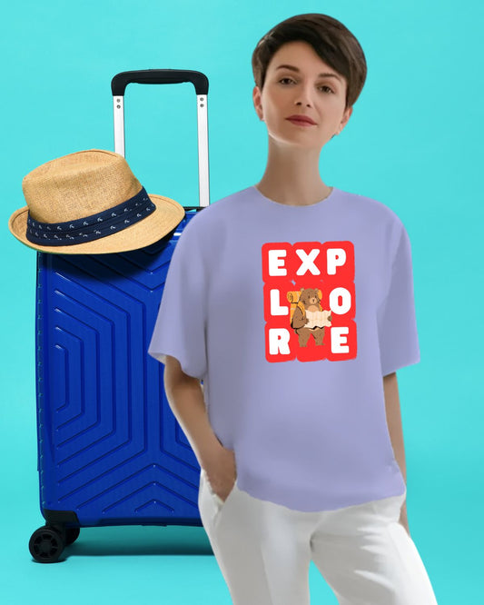Explore - Unisex Oversized T-Shirt