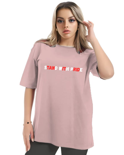 Stand with Pride - Unisex Oversized T-Shirt