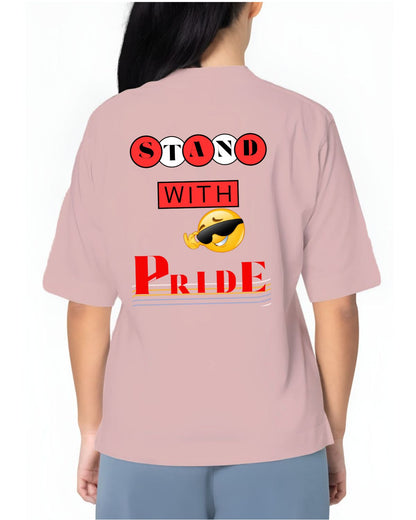 Stand with Pride - Unisex Oversized T-Shirt