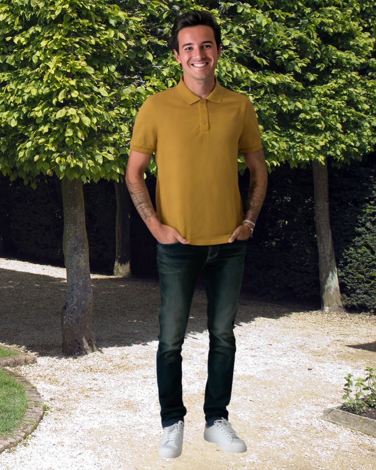 Mustard Yellow - Men's Polo