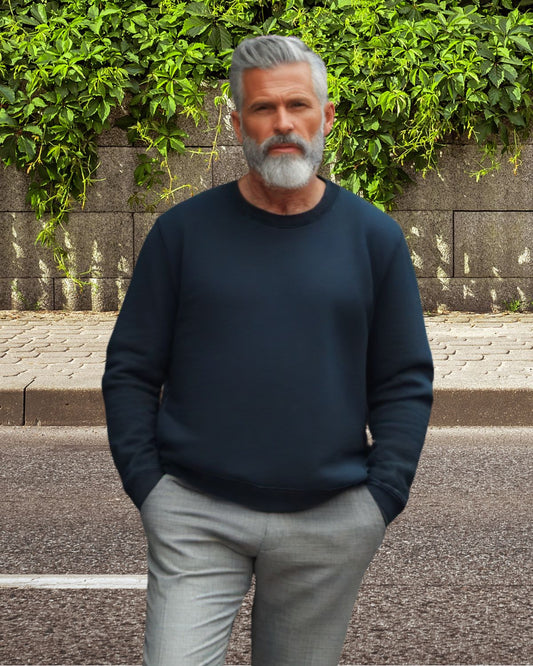 Navy Blue Sweatshirt
