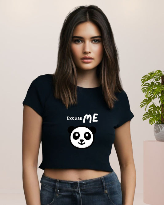 Excuse Me - Crop Top