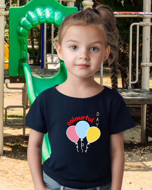 Colourful Day - Crew Neck T-Shirt