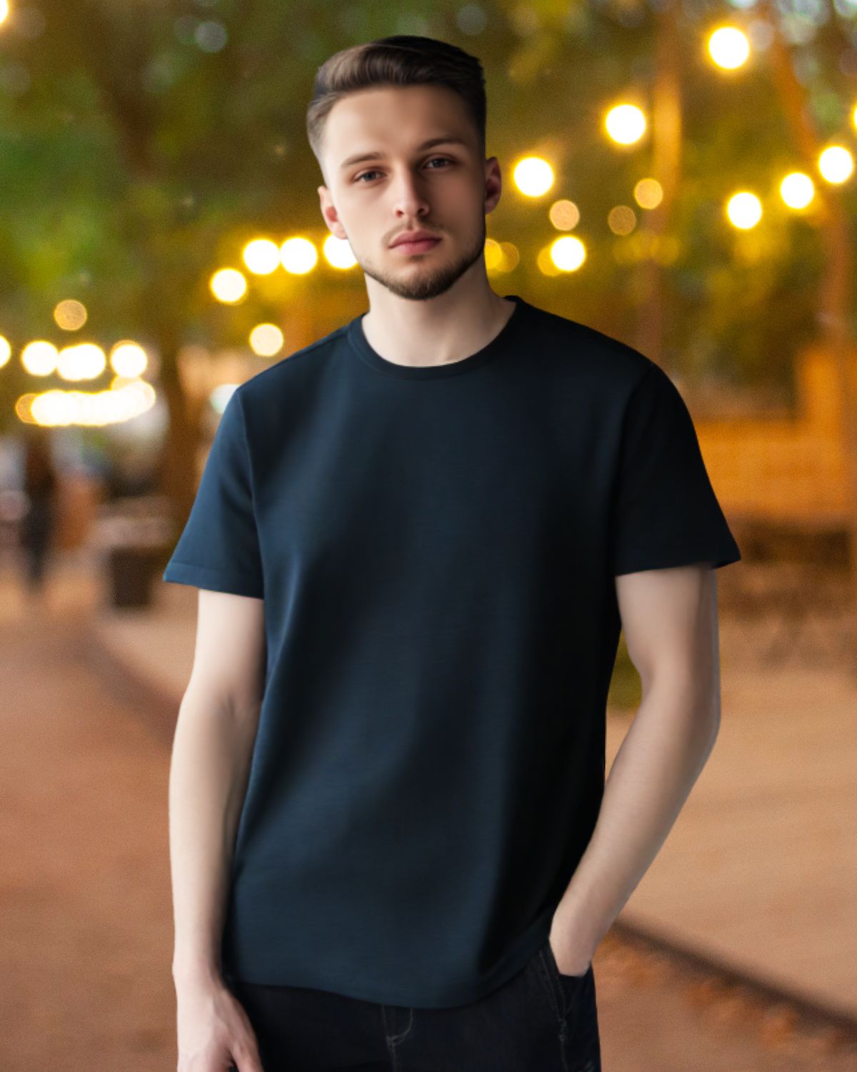 Navy Blue - Supima T-Shirt