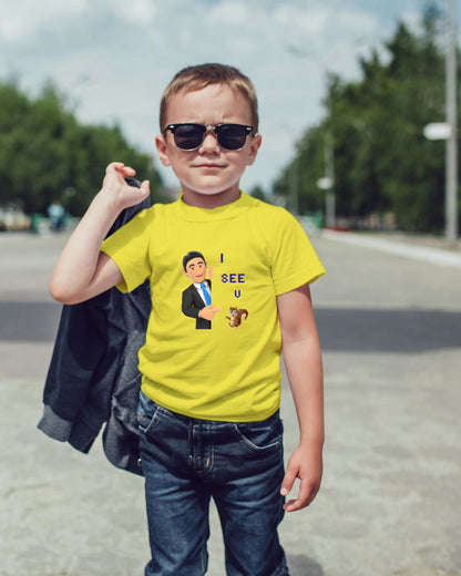 I See U - Crew Neck T-Shirt