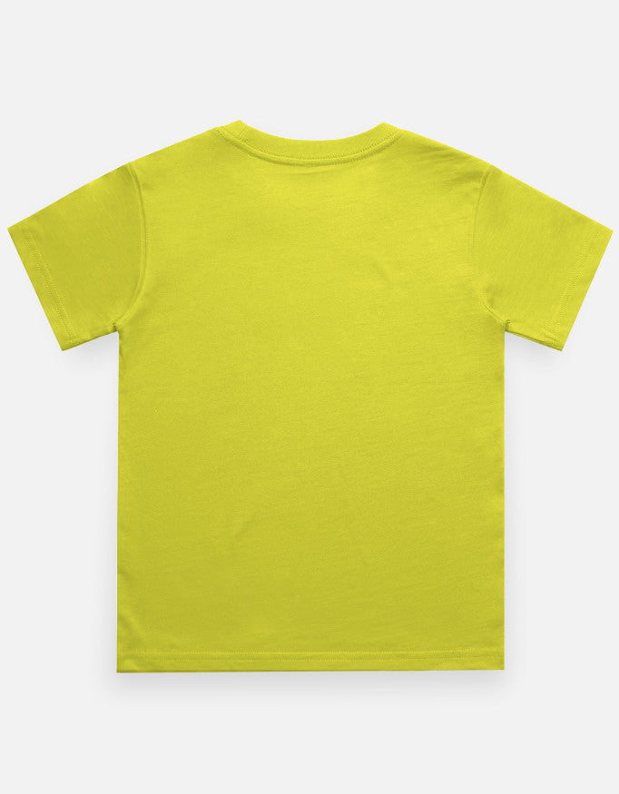 New Yellow - Boy's Crew Neck T-Shirt