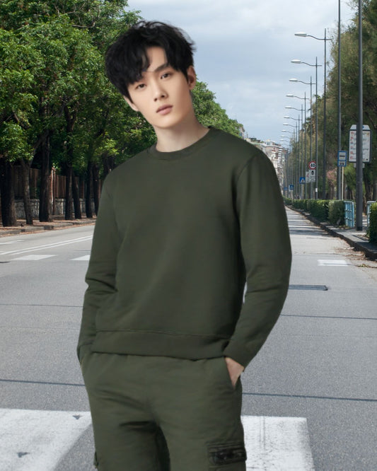 Olive Green Sweatshirt