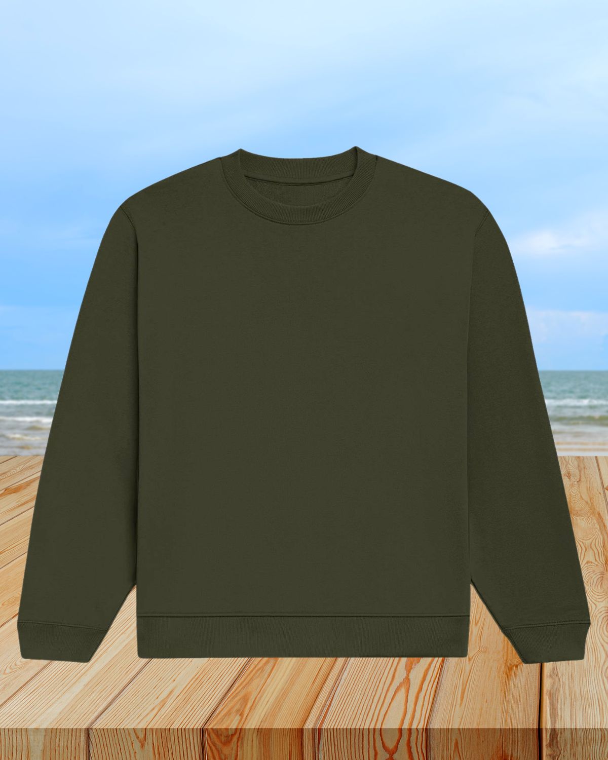 Olive Green Sweatshirt