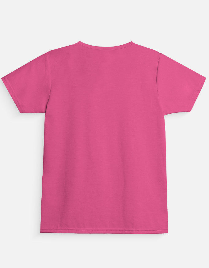 Pink - Girl's Crew Neck T-Shirt