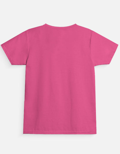 Pink - Girl's Crew Neck T-Shirt