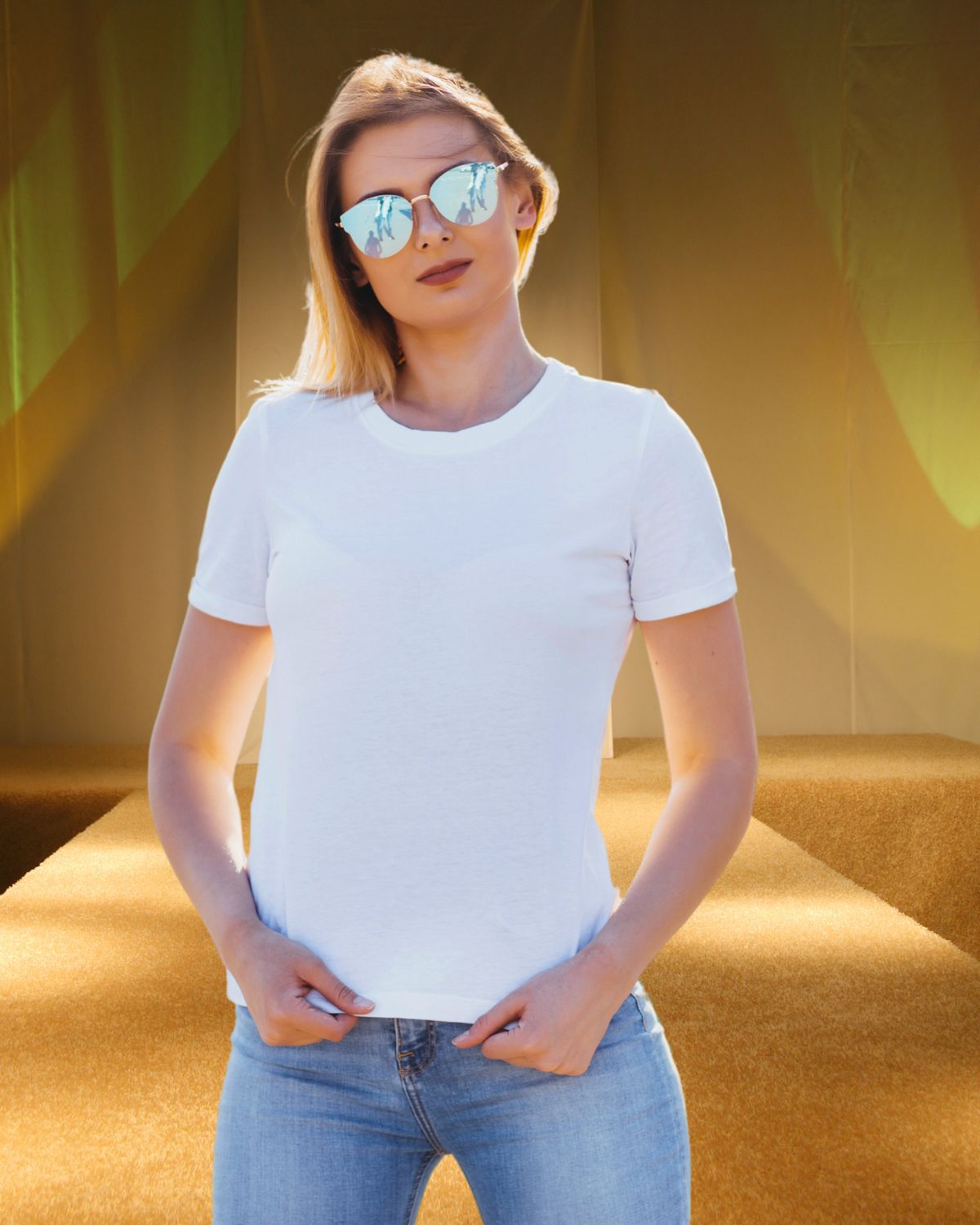 Plain White Classic Crew T-Shirt