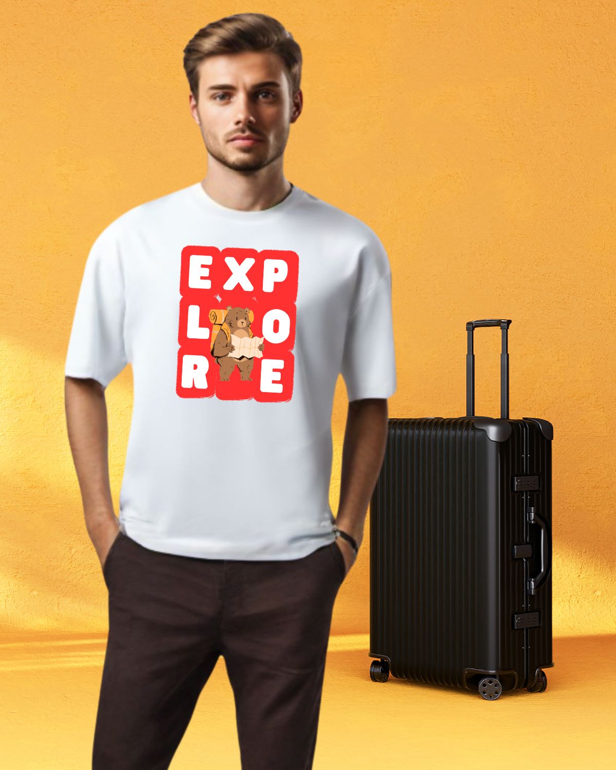Explore - Unisex Oversized T-Shirt