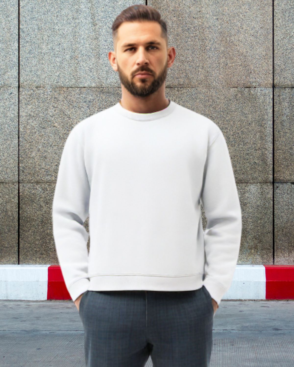 White Sweatshirt